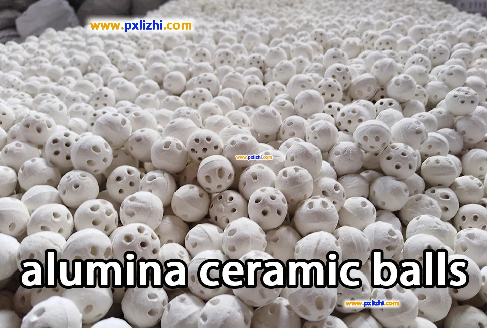 Inert alumina ceramic balls