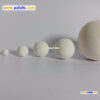Inert ceramic balls