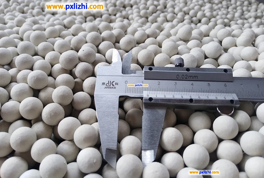 Catalyst ceramic balls