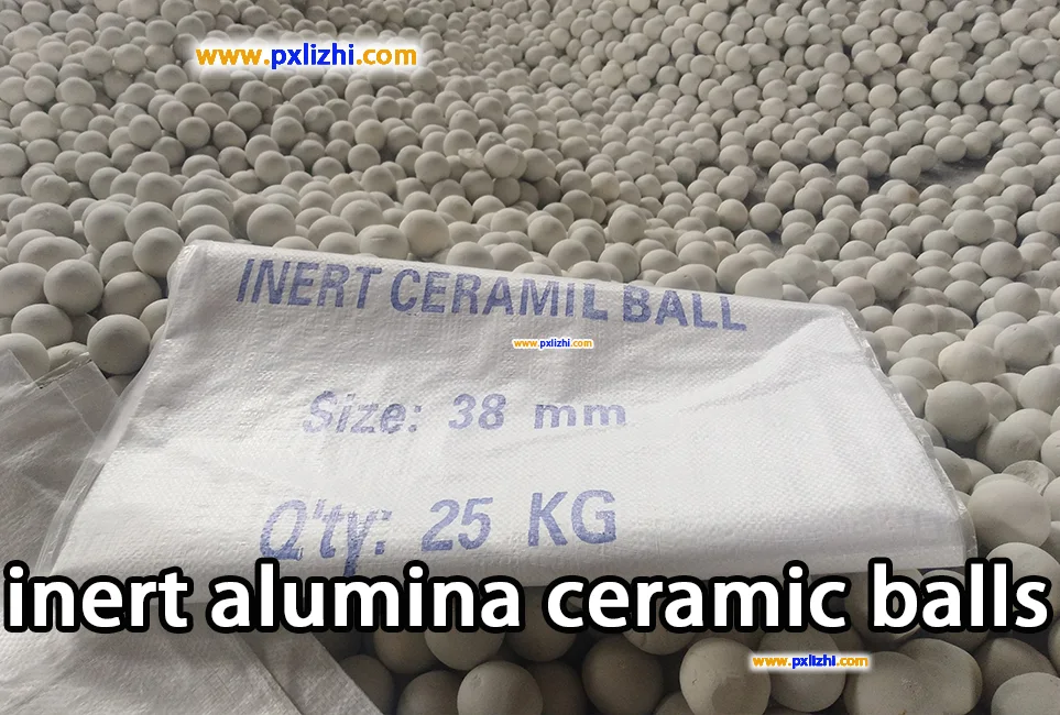 Inert alumina ceramic ball