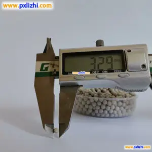 Inert filling ceramic ball