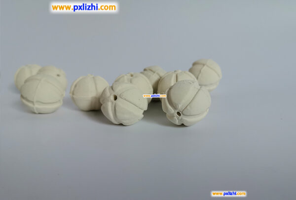 inert ceramic ball support