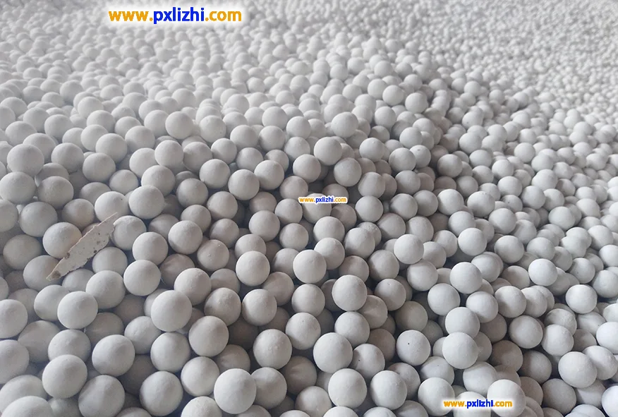 Inert-filled ceramic balls