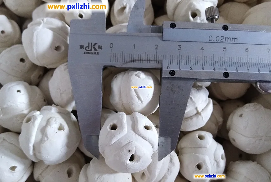 25 millimeter porous inert ceramic balls