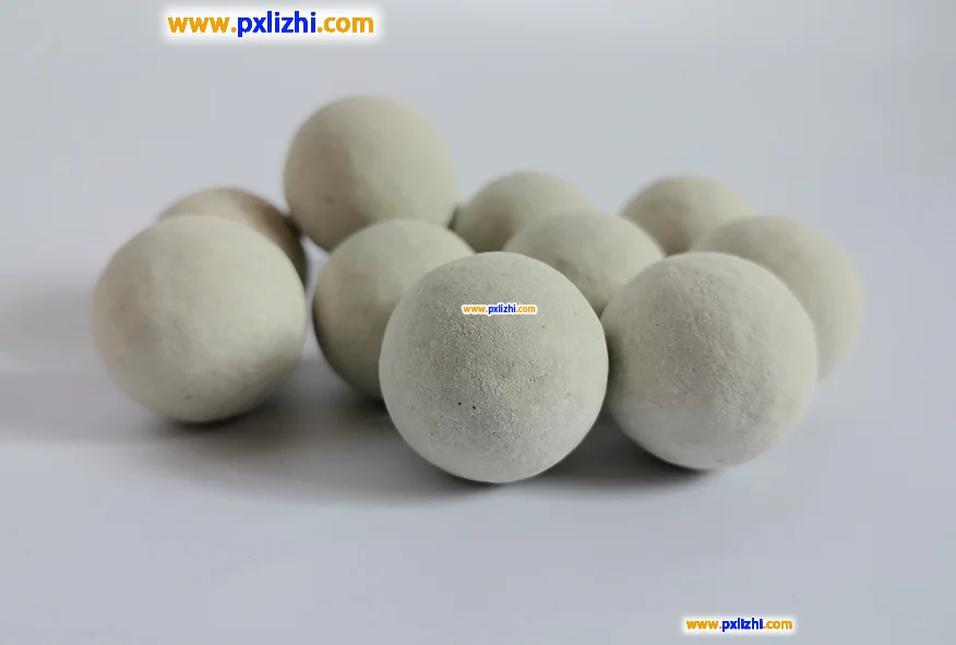 Inert alumina ceramic balls