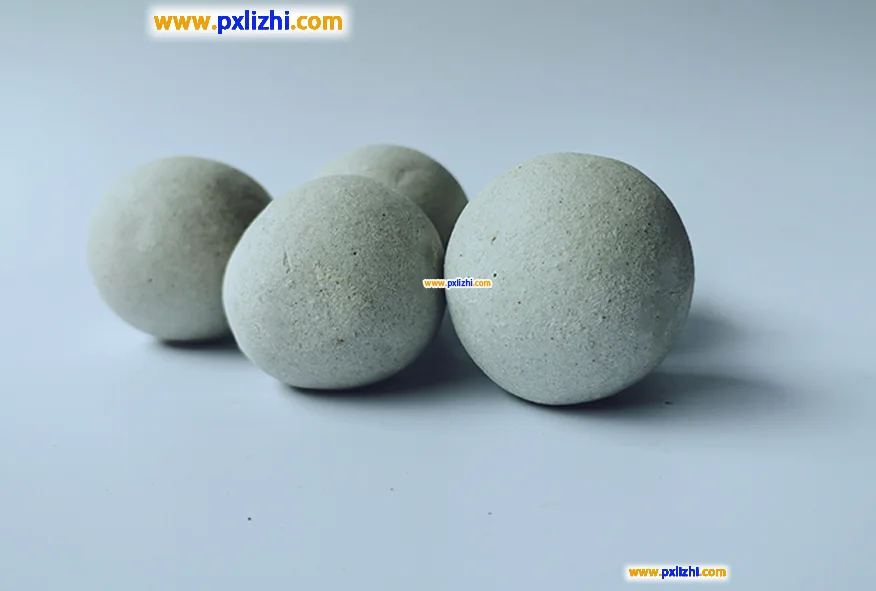 Inert-filled ceramic balls