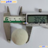 Inert porcelain ball