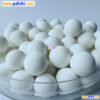Inert alumina ceramic balls