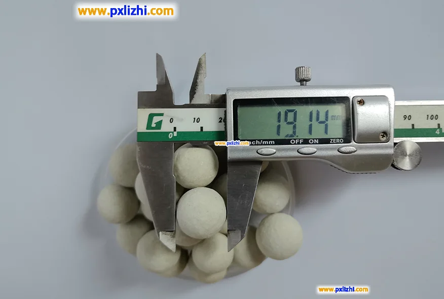 inert alumina support balls