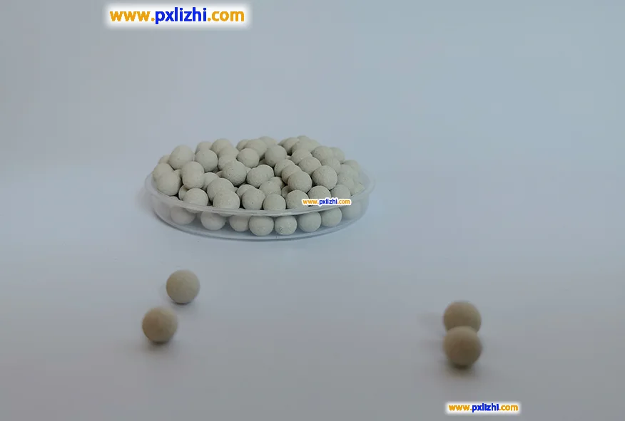 Inert porcelain balls