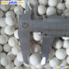 Inert alumina ceramic ball
