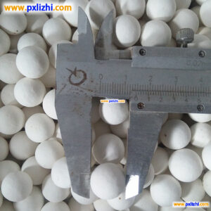 Inert alumina ceramic ball