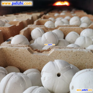 Inert alumina ball