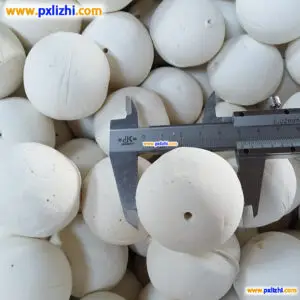 Inert alumina ceramic balls