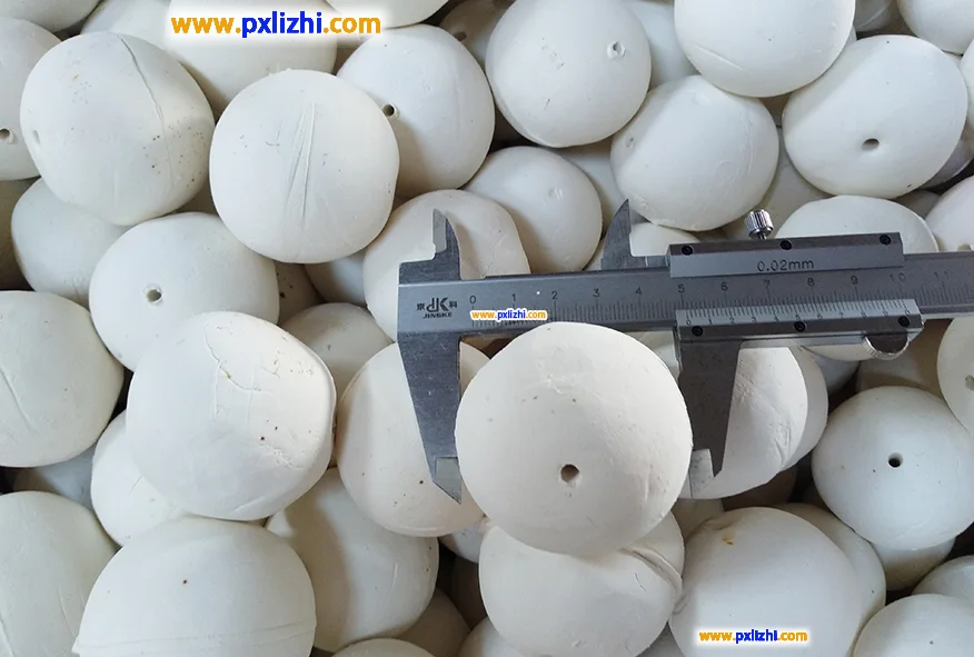 Inert alumina ceramic balls 