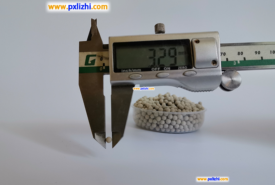 Inert alumina ceramic balls
