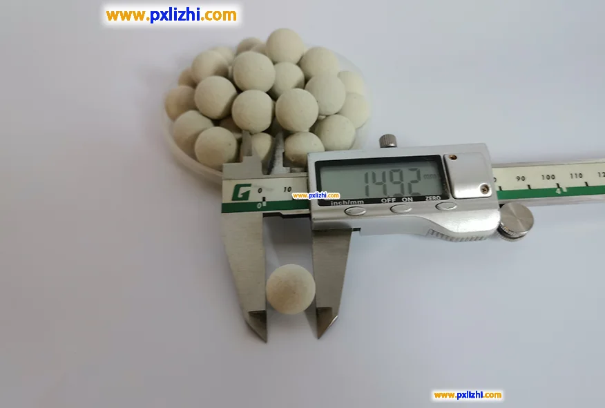 Inert ceramic ball use case