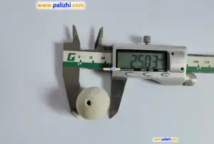 Catalyst inert ceramic balls