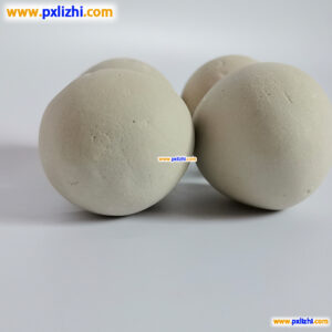Catalyst support ceramic balls