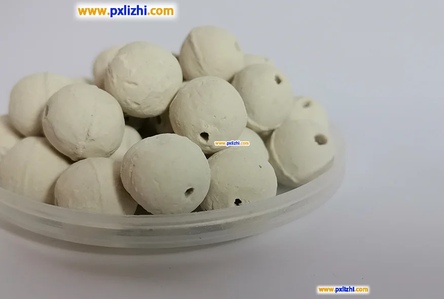 Inert alumina ceramic balls