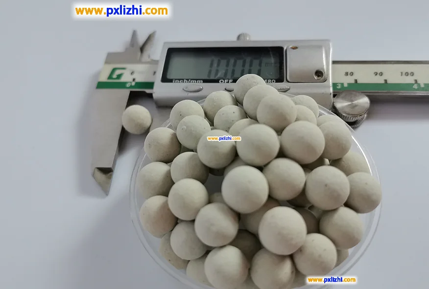 Inert ceramic ball