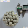 Inert alumina ceramic balls