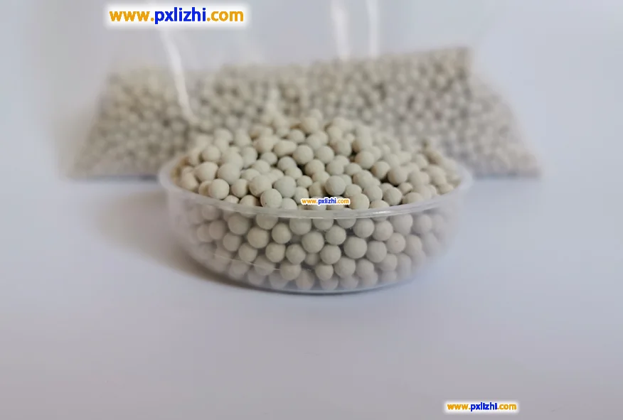 Catalyst support ceramic balls