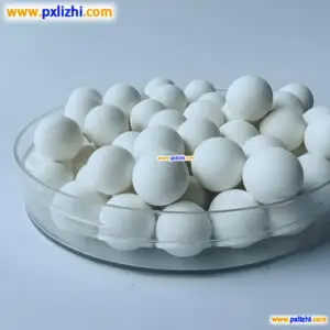 Catalyst-supported ceramic balls