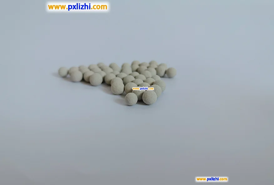 Inert ceramic balls