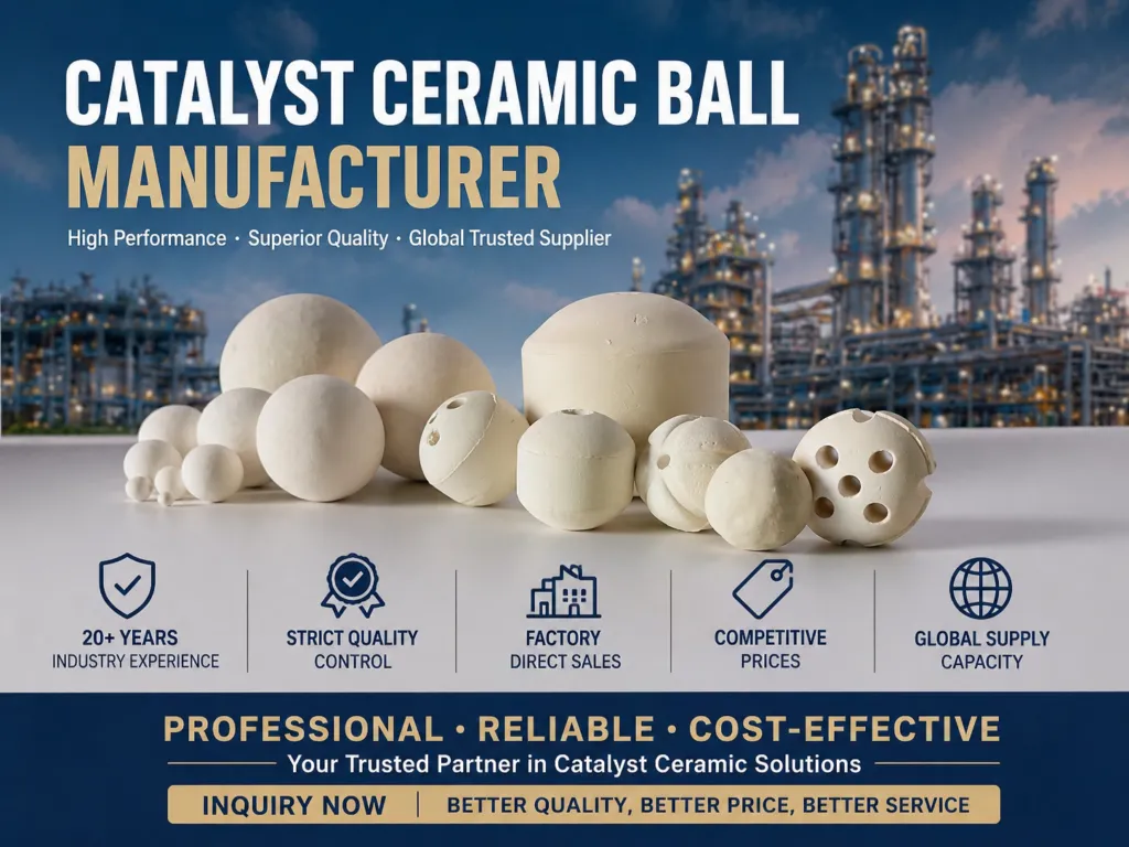inert ceramic balls
